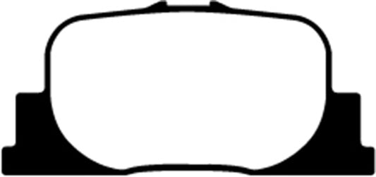 EBC 00-01 Lexus ES300 3.0 Redstuff Rear Brake Pads