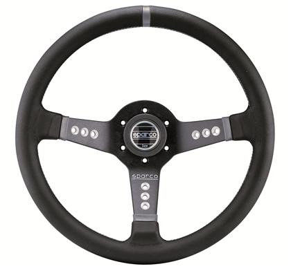 Sparco - Strwhl L777 Leather Black