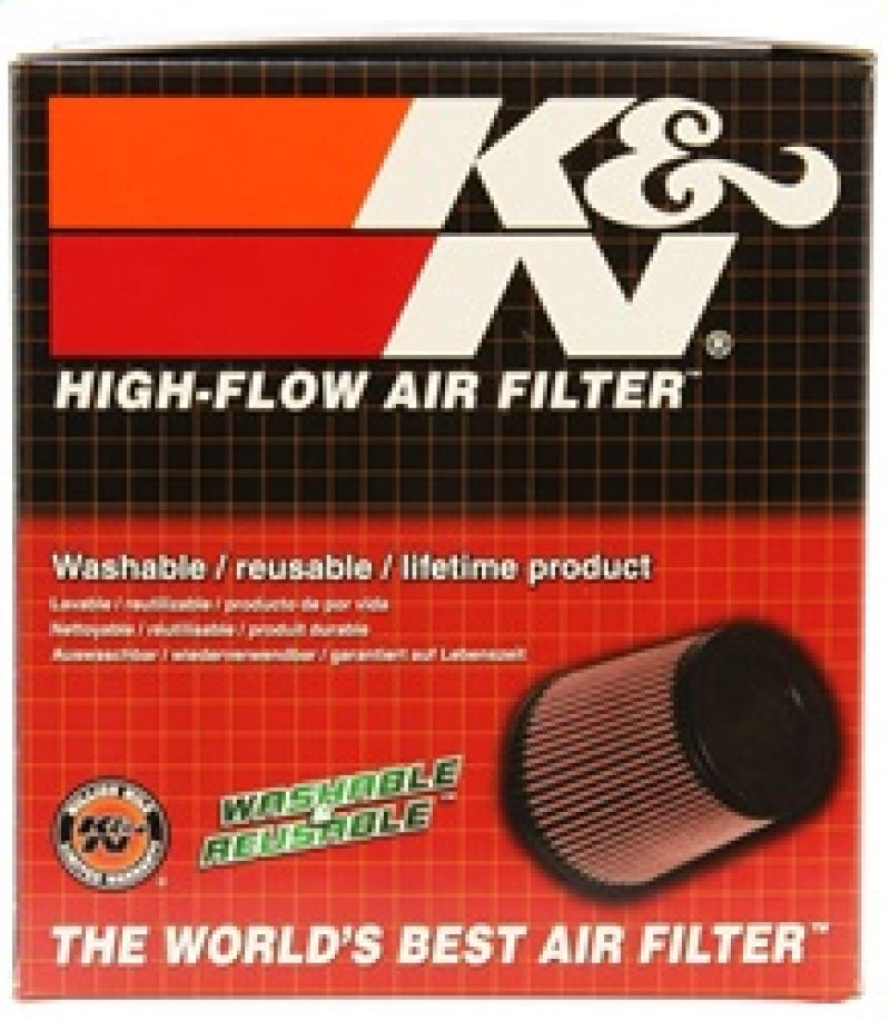 K&N Universal Clamp-On Air Filter 3-1/4in FLG / 5-3/4in B / 3-1/2in T / 5-7/16in H