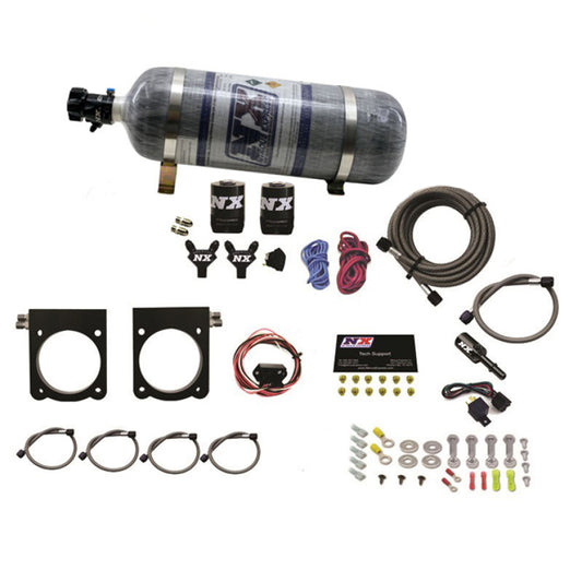 Nitrous Express 13-17 Dodge Viper (Gen-V) Nitrous Plate Kit (50-400HP) w/12lb Bottle