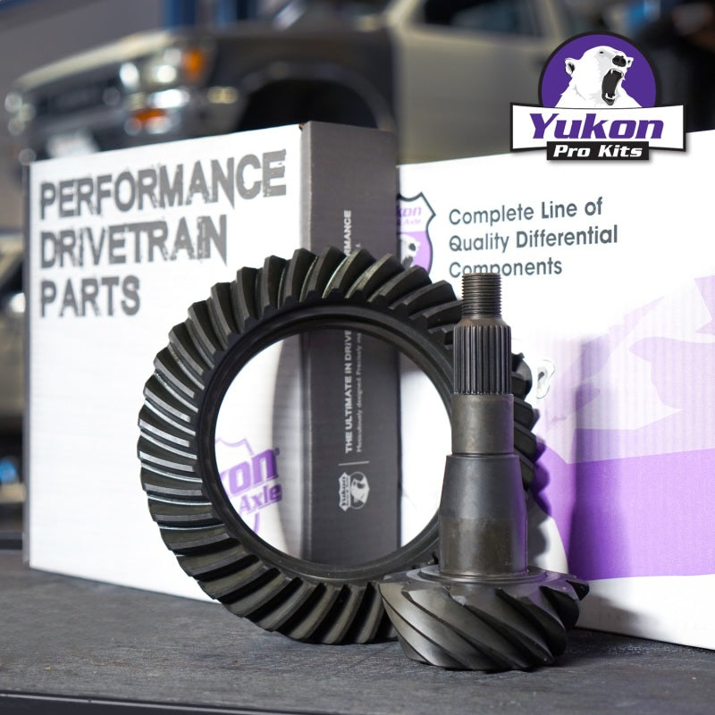 Yukon 11.25in Dana 80 4.11 Rear Ring & Pinion Install Kit 4.375in OD Head Bearing