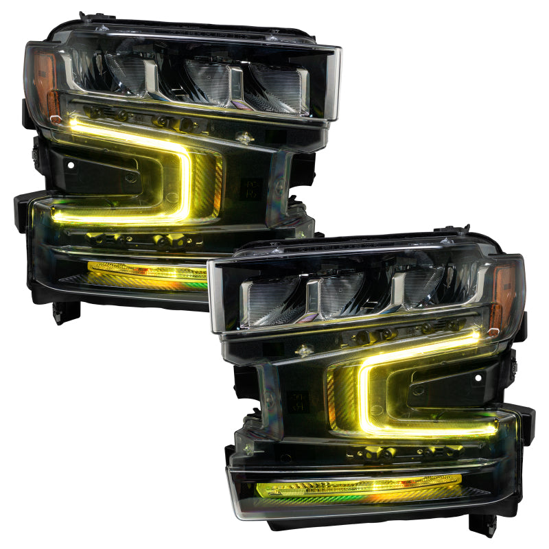 Oracle 19-21 Chevy Silverado 1500 RGB+W Headlight DRL Kit - w/ Simple Controller SEE WARRANTY