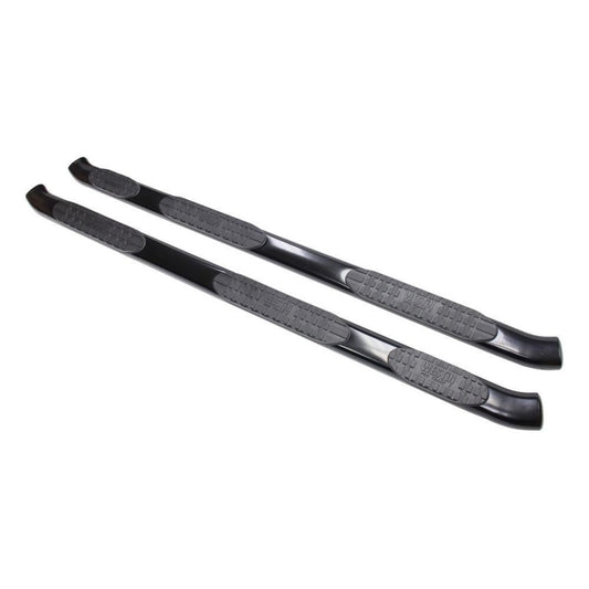 Westin 1999-2016 Ford F-250/350 Super Cab (6.75 ft Bed) PRO TRAXX 5 WTW Oval Nerf Step Bars - Black