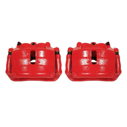 Power Stop 2009 Ford F-150 Front Red Calipers w/Brackets - Pair