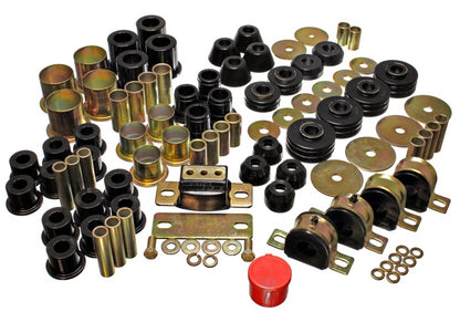 Energy Suspension 73-80 Chevrolet / GMC 2WD 1/2 Ton Pickup Black Hyper-flex Master Bushing Set