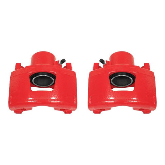 Power Stop 92-93 Buick LeSabre Front Red Calipers w/o Brackets - Pair