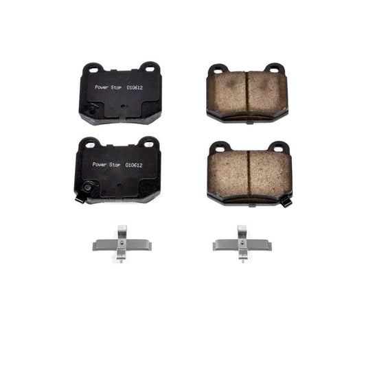 Power Stop 03-05 Infiniti G35 Rear Z17 Evolution Ceramic Brake Pads w/Hardware