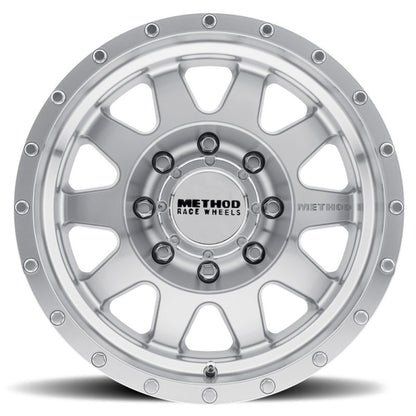 Method MR301 The Standard 20x9 +18mm Offset 8x6.5 130.81mm CB Machined/Clear Coat Wheel