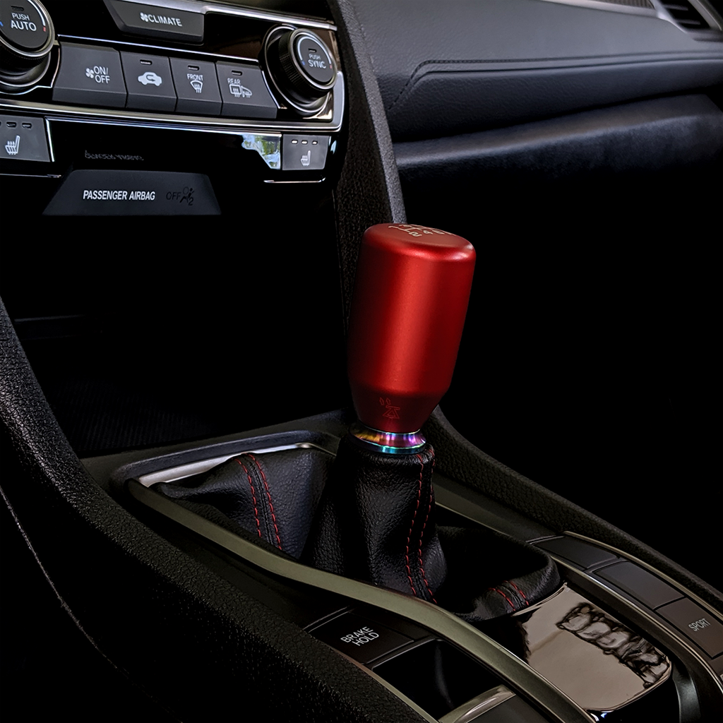 Acuity - ESCO-T6 Shift Knob in Satin Red Finish (M10X1.5)