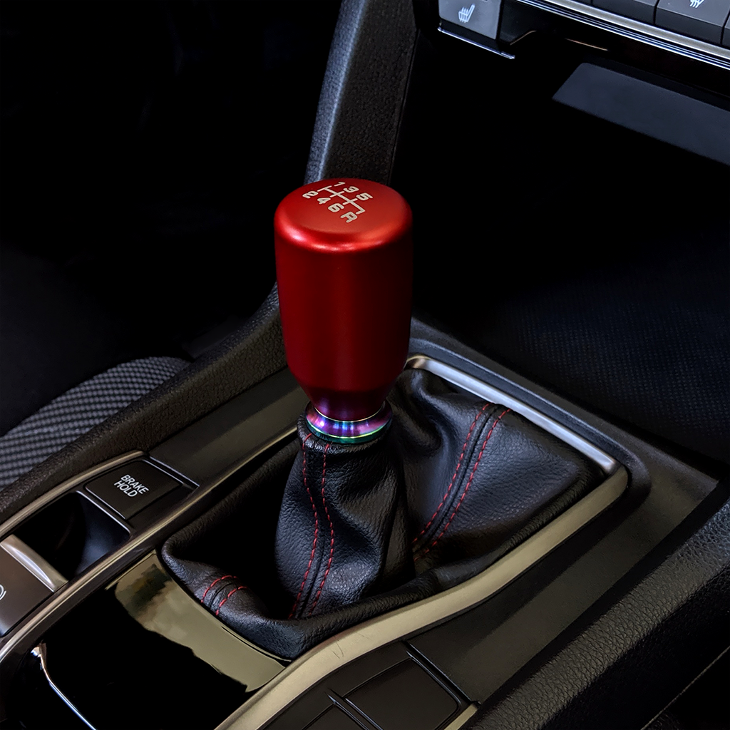 Acuity - ESCO-T6 Shift Knob in Satin Red Finish (M10X1.5)