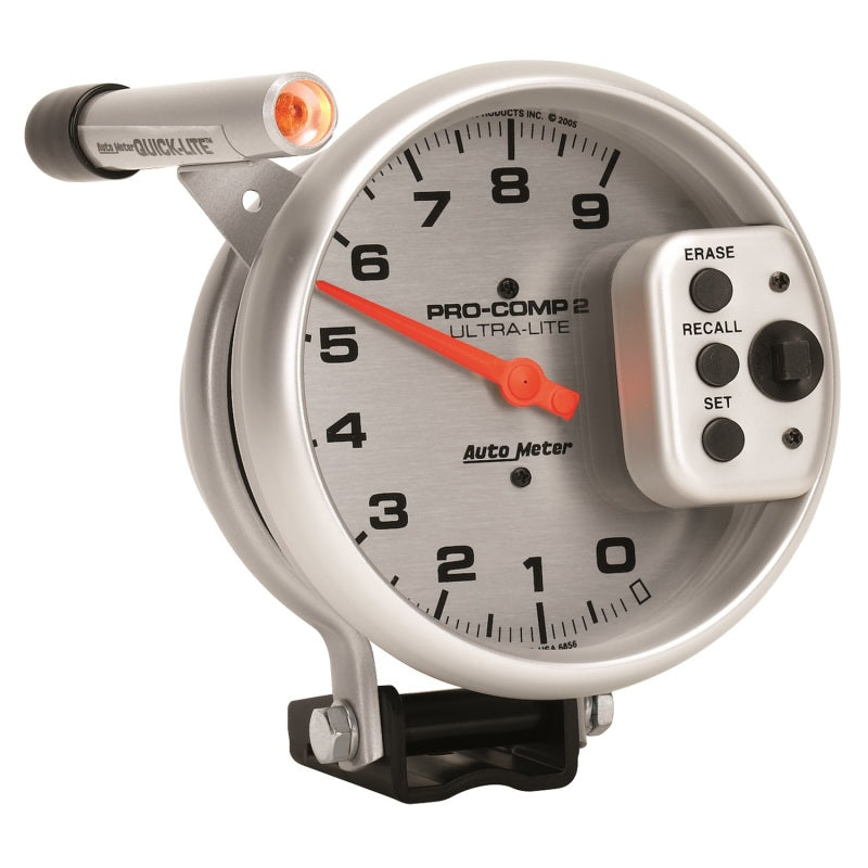 Autometer Ultra-Lite 5 inch 9000 RPM Single Range w/ Shift-Lite and Memory Tachometer