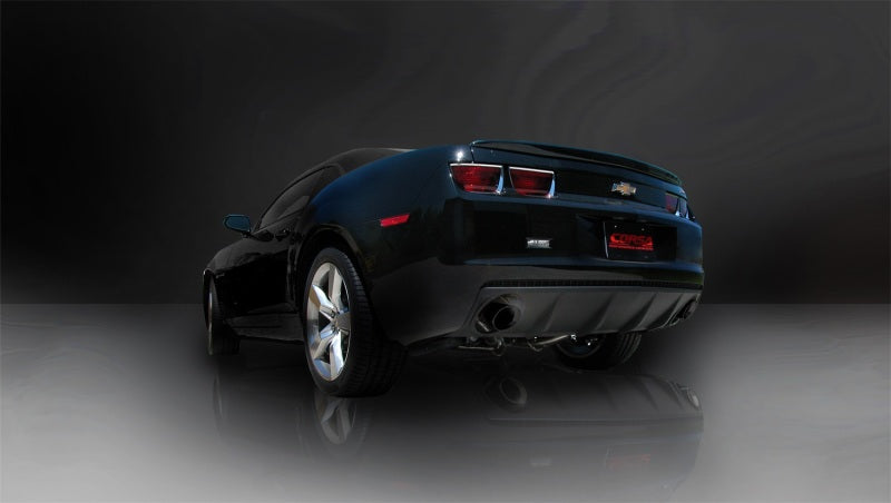 Corsa 2010-2015 Chevrolet Camaro Coupe/Convertible RS 3.6L V6 Black Sport Cat-Back + XO Exhaust