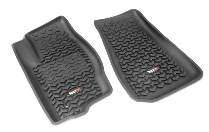 Rugged Ridge Floor Liner Front Black 2007-2012 Dodge / Jeep Caliber / 07-17 Compass / Patriot MK