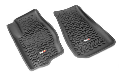 Rugged Ridge Floor Liner Front Black 2007-2012 Dodge / Jeep Caliber / 07-17 Compass / Patriot MK