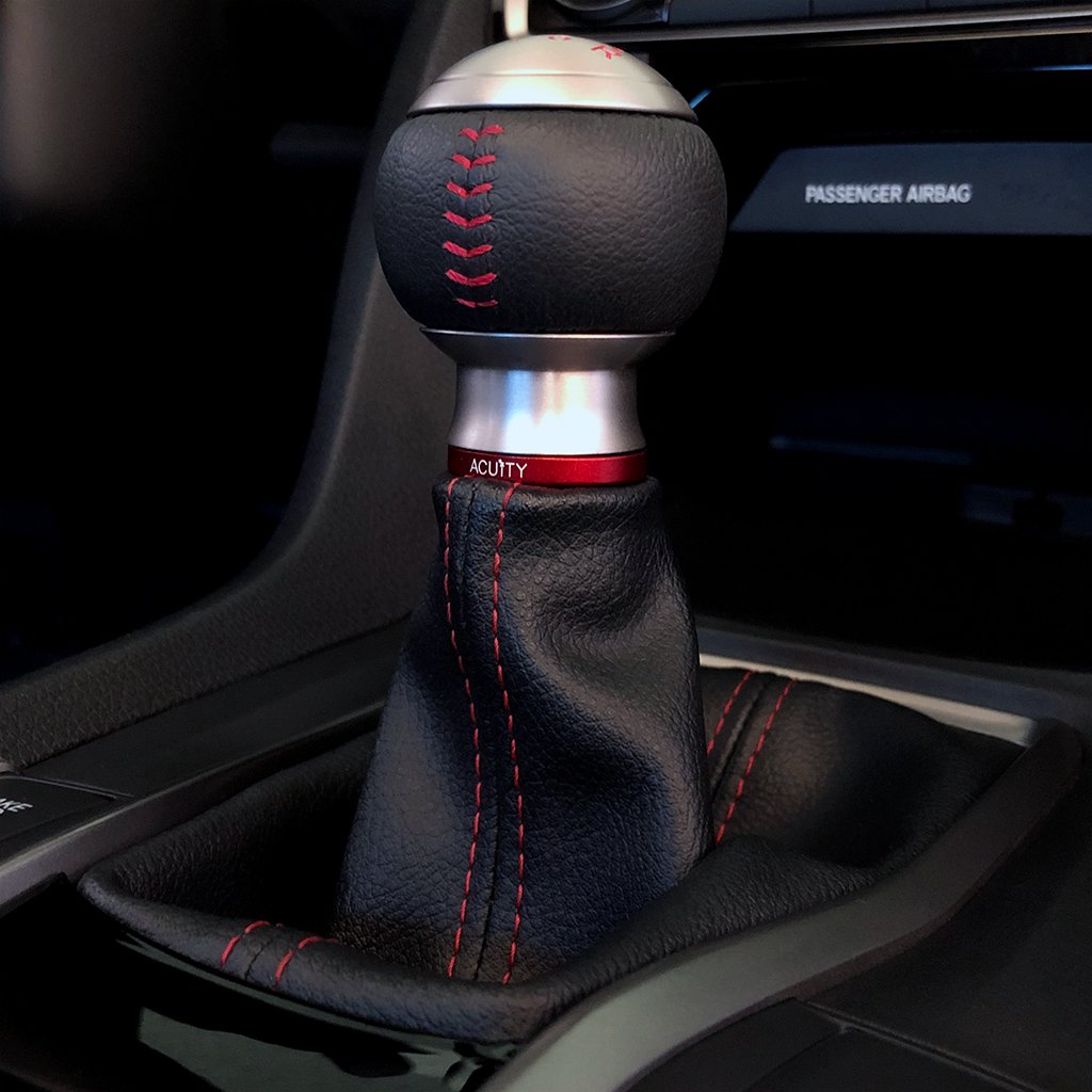 Acuity - Shift Boot Collar Upgrade (Satin Red Aluminum Finish)