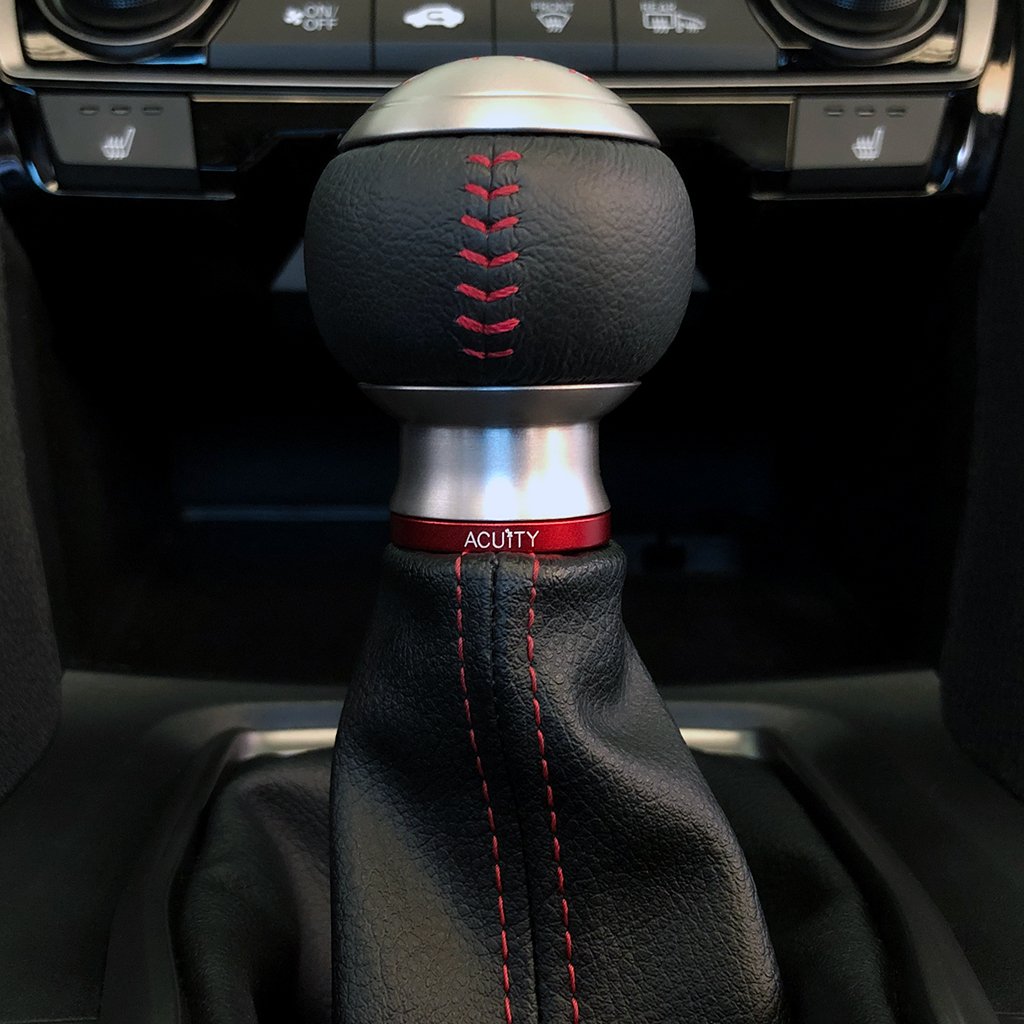 Acuity - Shift Boot Collar Upgrade (Satin Red Aluminum Finish)