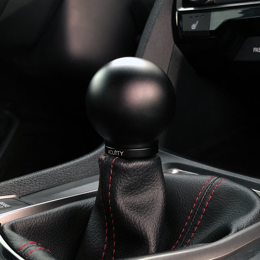 Acuity - POCO Low-Profile Shift Knob in Satin Black Finish (M10X1.5)