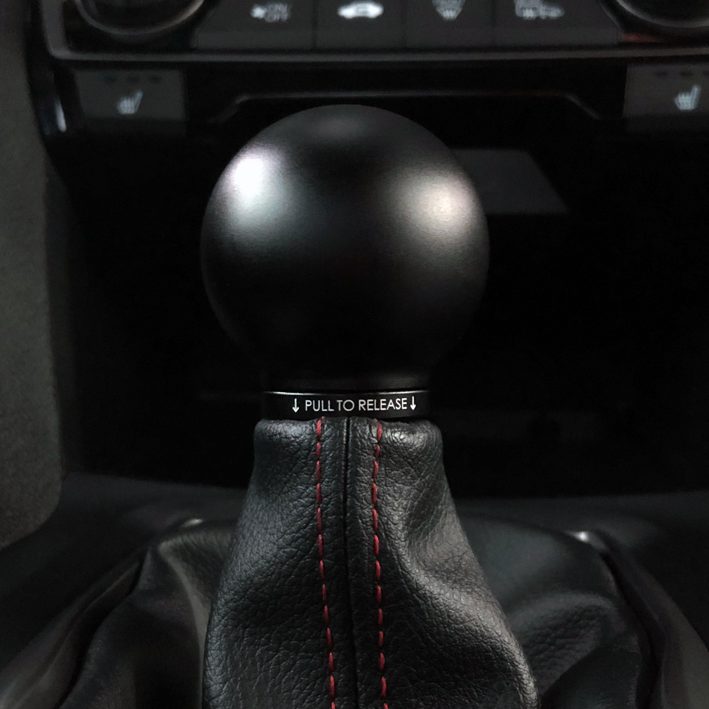 Acuity - POCO Low-Profile Shift Knob in Satin Black Finish (M10X1.5)