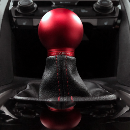 Acuity - POCO Low-Profile Shift Knob in Satin Red Finish