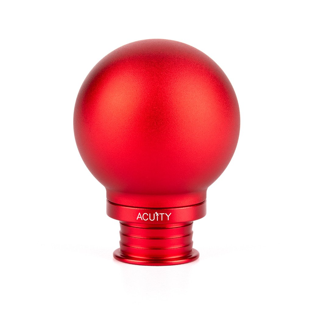 Acuity - POCO Low-Profile Shift Knob in Satin Red Finish