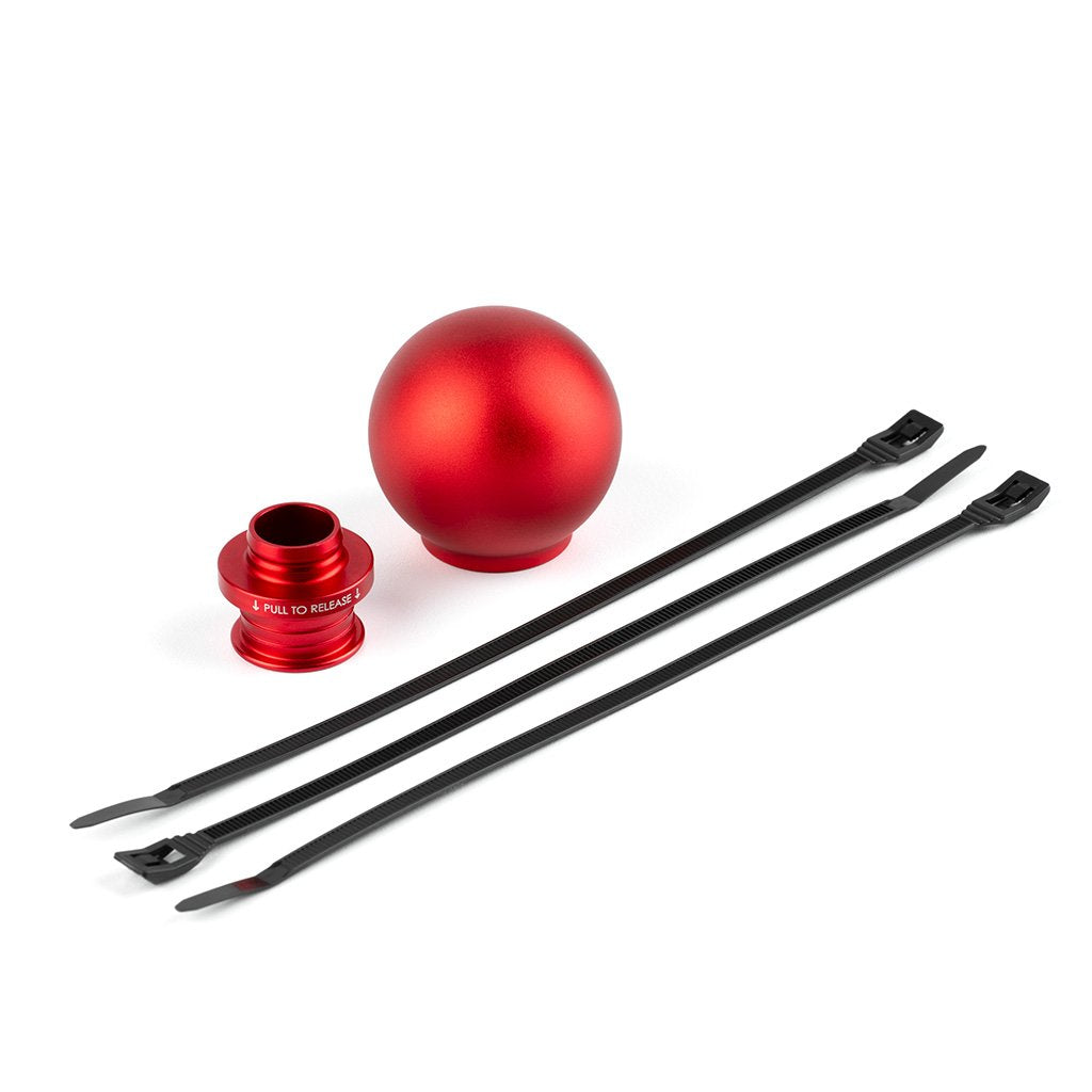 Acuity - POCO Low-Profile Shift Knob in Satin Red Finish