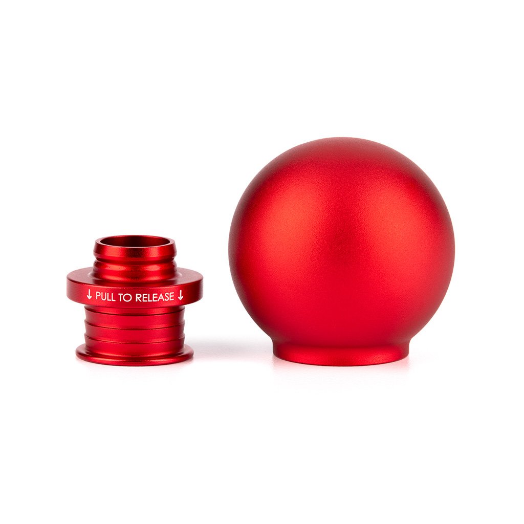 Acuity - POCO Low-Profile Shift Knob in Satin Red Finish