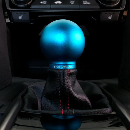 Acuity - POCO Low-Profile Shift Knob in Satin Teal Finish