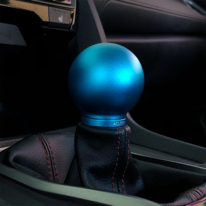 Acuity - POCO Low-Profile Shift Knob in Satin Teal Finish