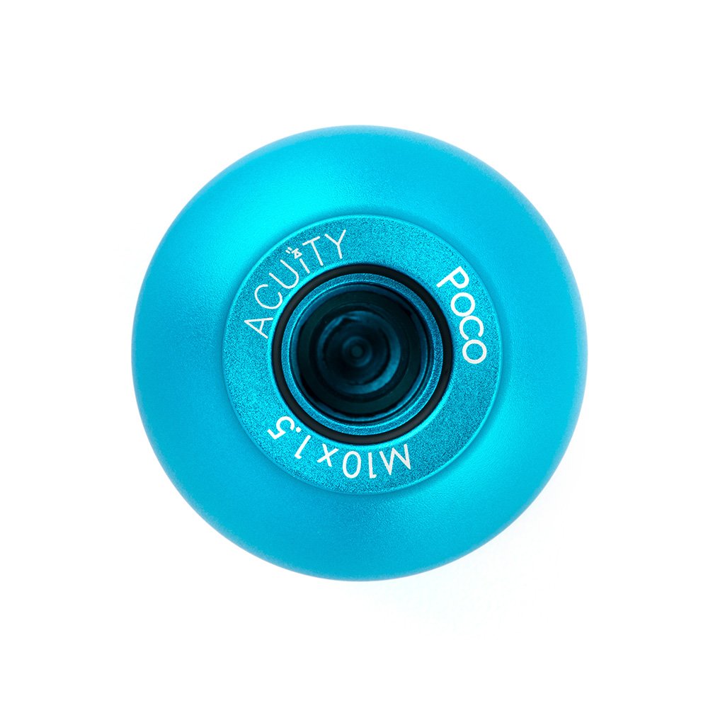 Acuity - POCO Low-Profile Shift Knob in Satin Teal Finish