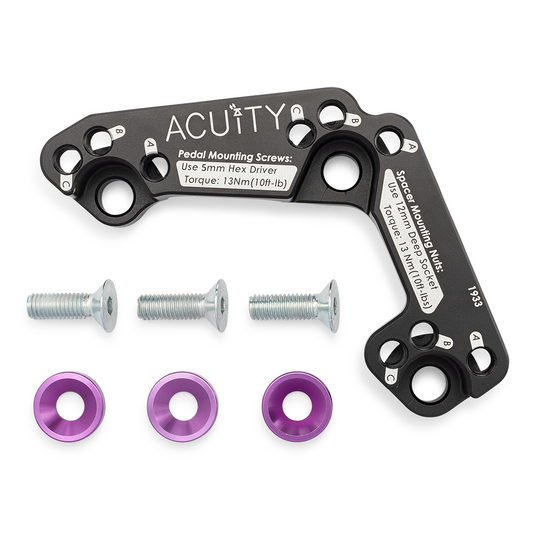 Acuity - Throttle Pedal Spacer for the Right-Hand-Drive Vehicles