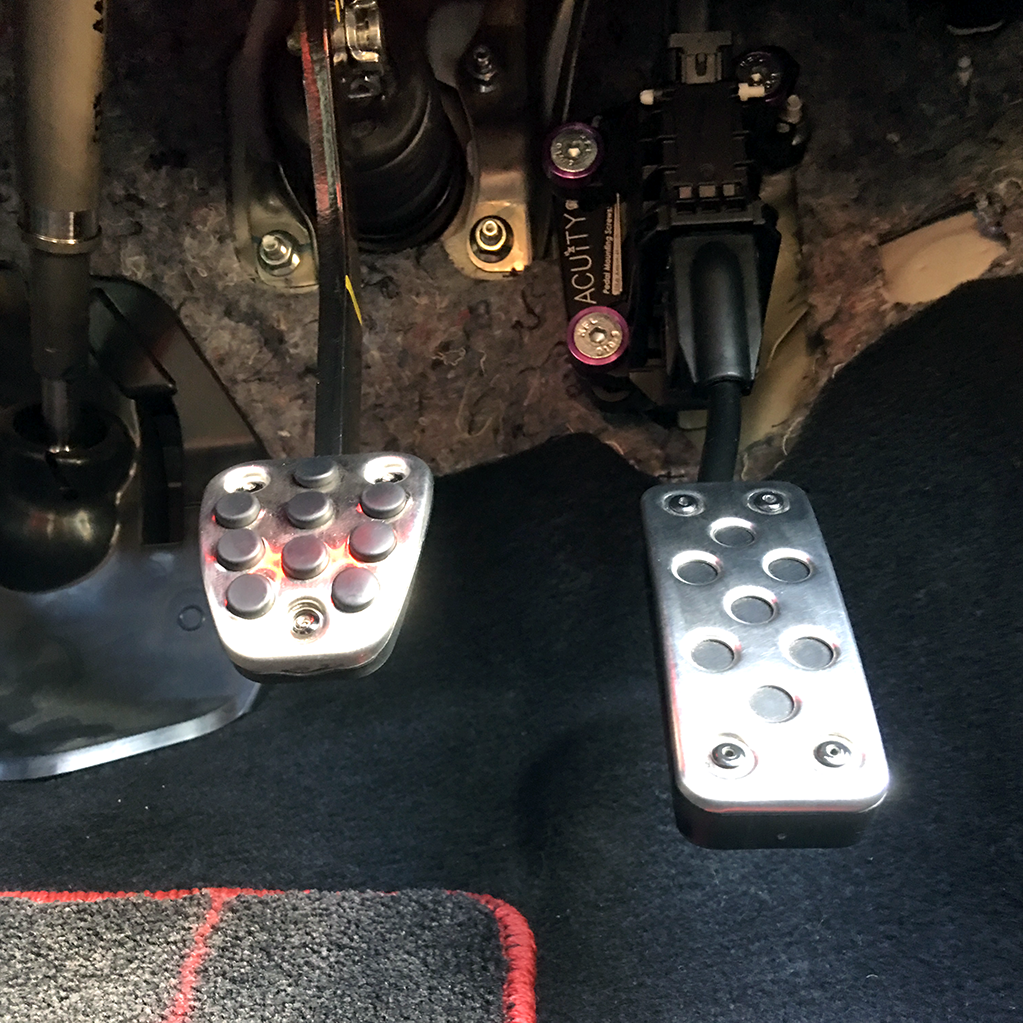 Acuity - Throttle Pedal Spacer for the Right-Hand-Drive Vehicles