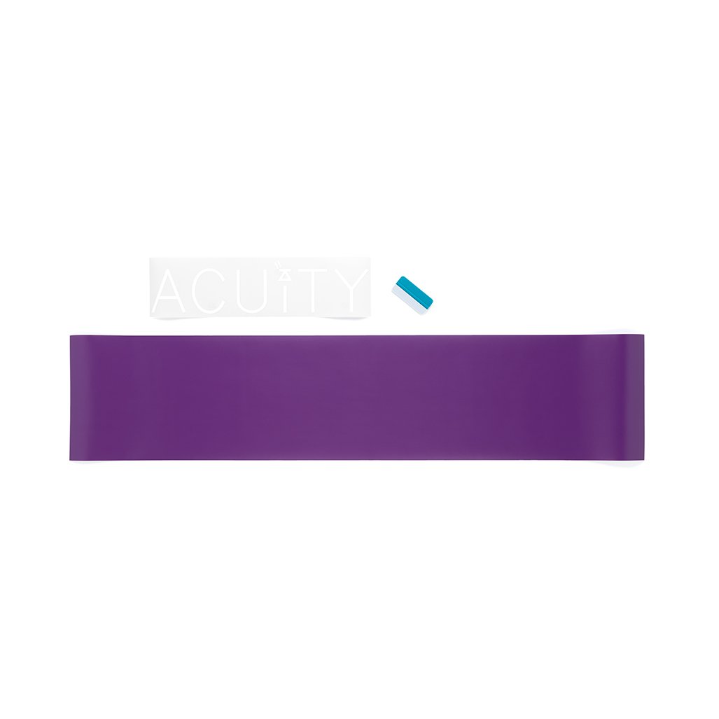 Acuity - Matte Purple Windshield Banner