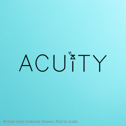 Acuity - Matte Teal Windshield Banner