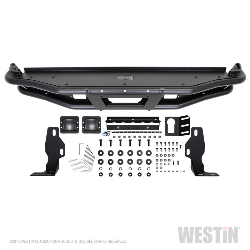 Westin 15-22 Chevrolet Colorado Outlaw Rear Bumper - Textured Black