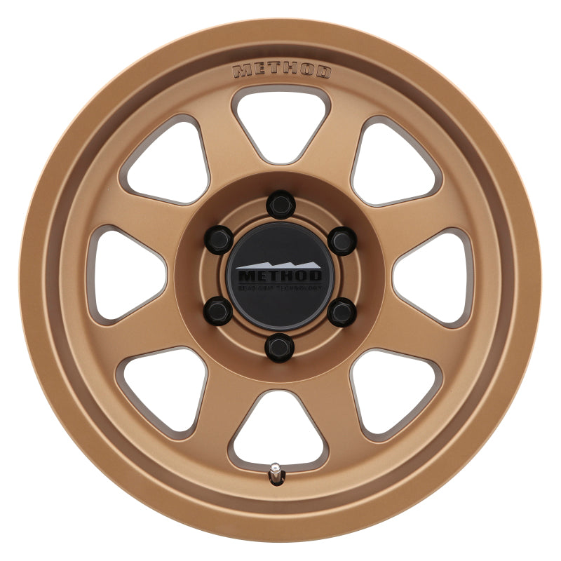 Method MR701 17x8.5 0mm Offset 6x135 87mm CB Method Bronze Wheel