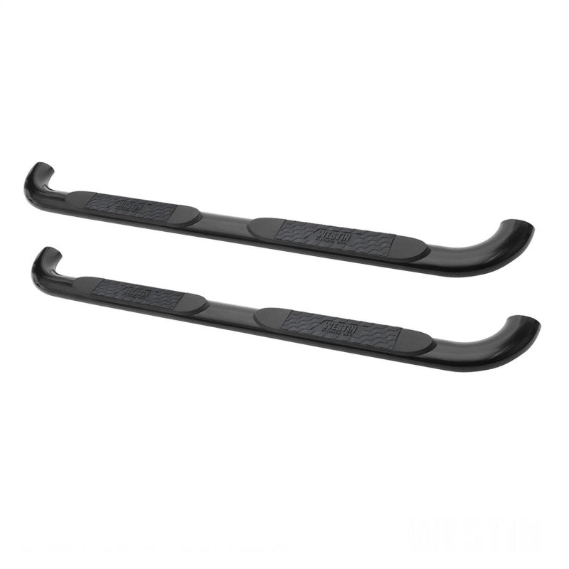 Westin 1999-2016 Ford F-250/350/450/550HD 4Dr Super Cab Platinum 4 Oval Nerf Step Bars - Black