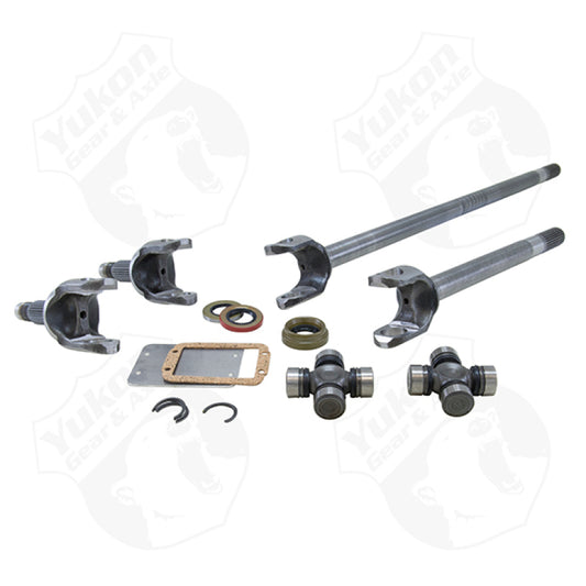 Yukon Gear Front 4340 Chrome-Moly Replacement Axle Kit For 85-88 Ford / Dana 60 w/ 35 Splines