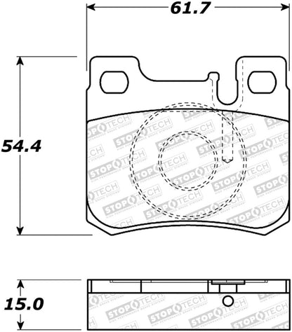 StopTech Street Brake Pads - Front