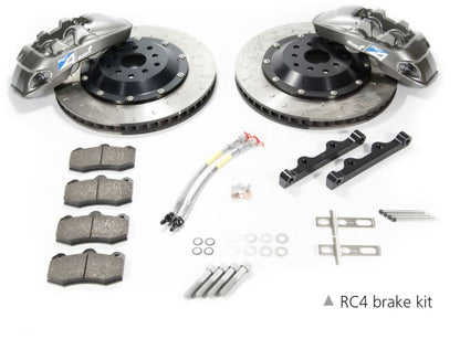 Alcon 2015+ BMW M3 F80 380x32mm 4 Piston Rear Brake Upgrade Kit - Grey