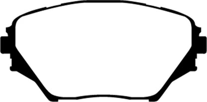 EBC 01-03 Toyota RAV 4 2.0 Greenstuff Front Brake Pads