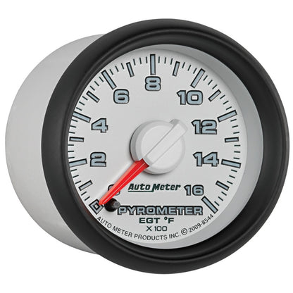 Autometer Factory Match 52.4mm Full Sweep Electronic 0-1600 Deg F EGT/Pyrometer Gauge