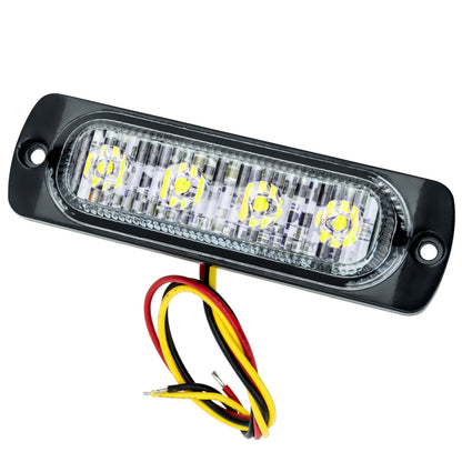 Oracle 6 LED Dual Color Slim Strobe - Amber/White SEE WARRANTY