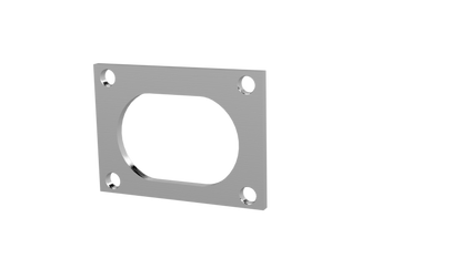 QTP Low Profile Weld-On QTEC Low Profile 4 Bolt Flange