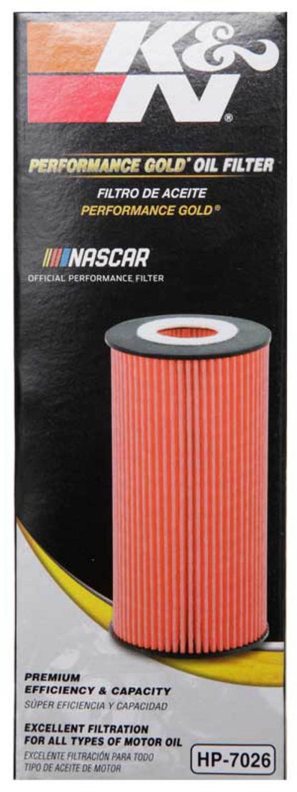 K&N Performance Oil Filter for 14-17 Dodge Durango 3.6L / 14-17 Jeep Grand Cherokee 3.6L