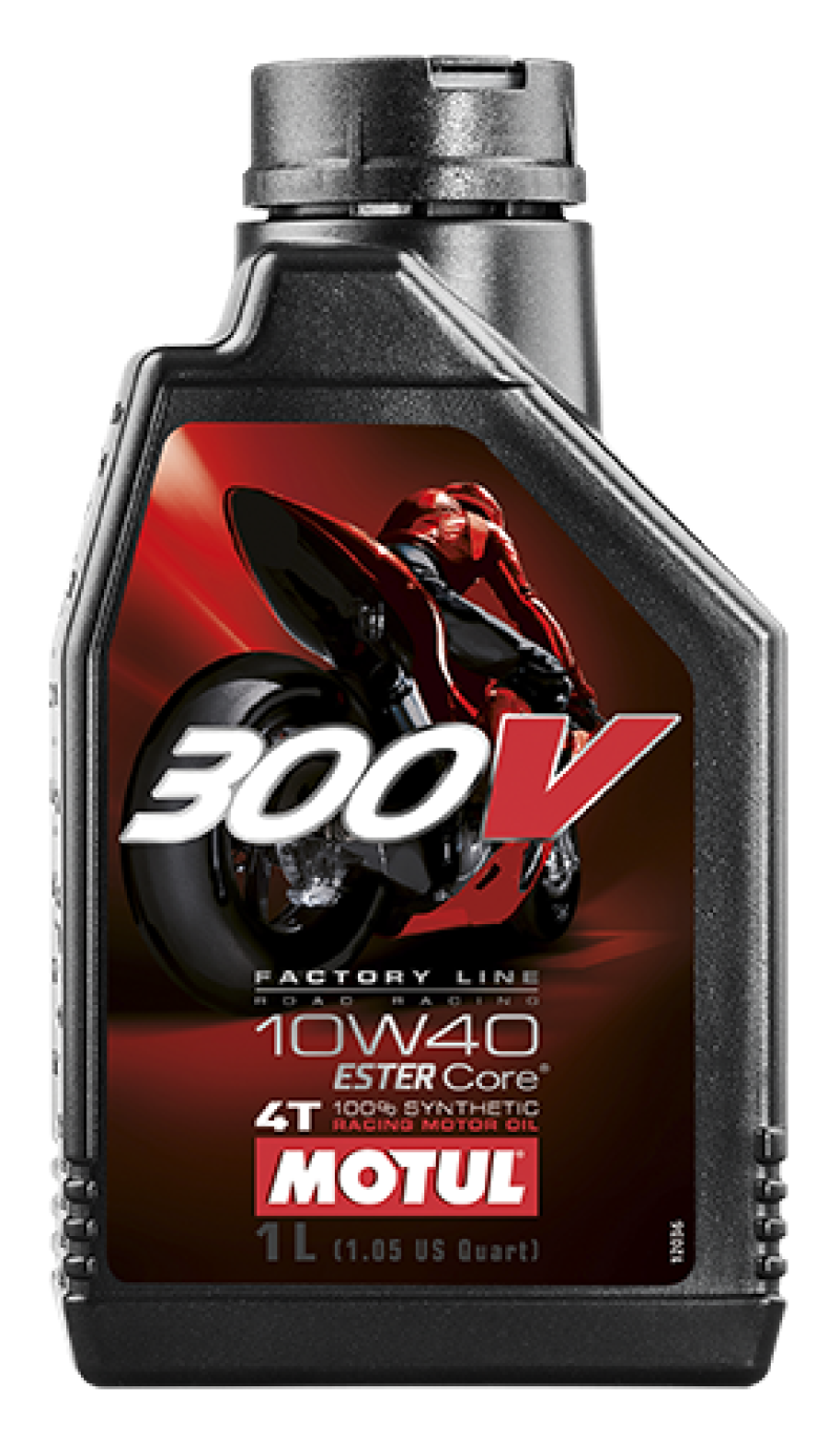 Motul 1L Synthetic-ester Oil 300V Factory Line Road Racing 10W40