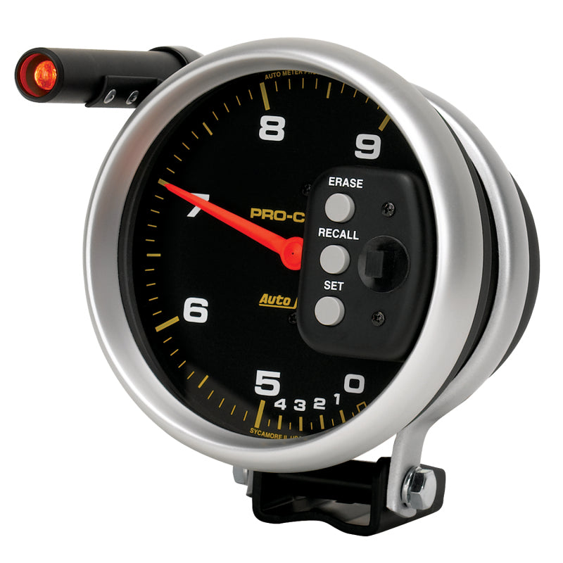 Autometer Pro-Comp 5 inch 9000 RPM Dual Range w/ Shift-Lite and Memory Tach