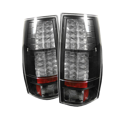 Spyder Chevy Suburban/GMC Yukon/Yukon Denali 07-14 LED Tail Lights Blk ALT-YD-CSUB07-LED-BK