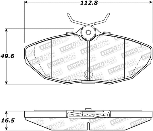 StopTech Street Brake Pads