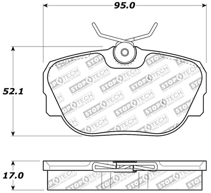 StopTech Performance Brake Pads