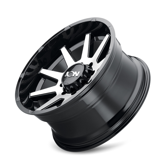 ION Type 143 20x9 / 6x135 BP / 18mm Offset / 87.1mm Hub Black/Machined Wheel